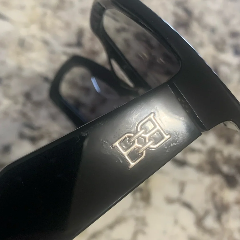 BALLY Oversized Square BB Logo Sunglasses